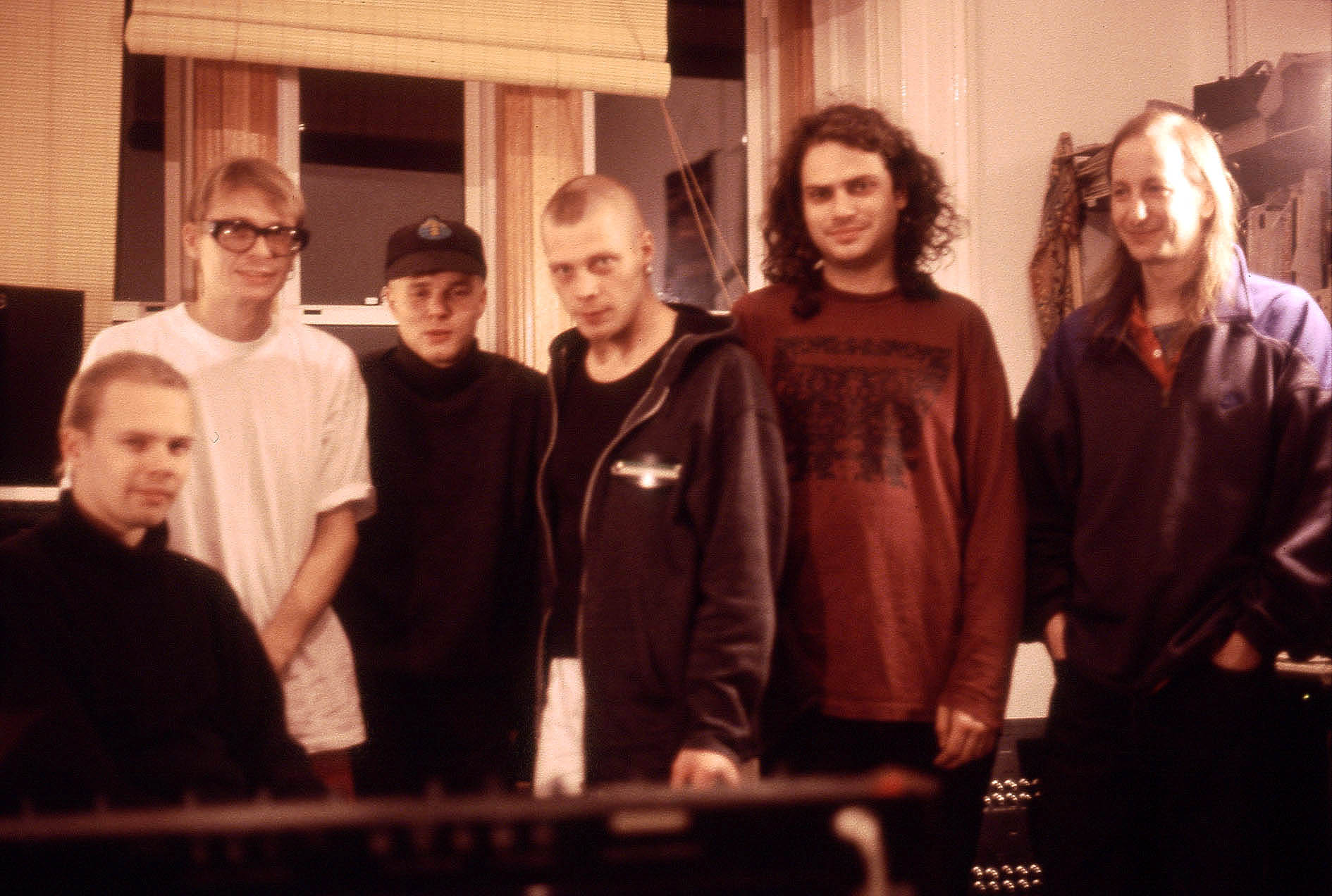 After Moor EP recording at mpLancaster Studio Glasgow 1994